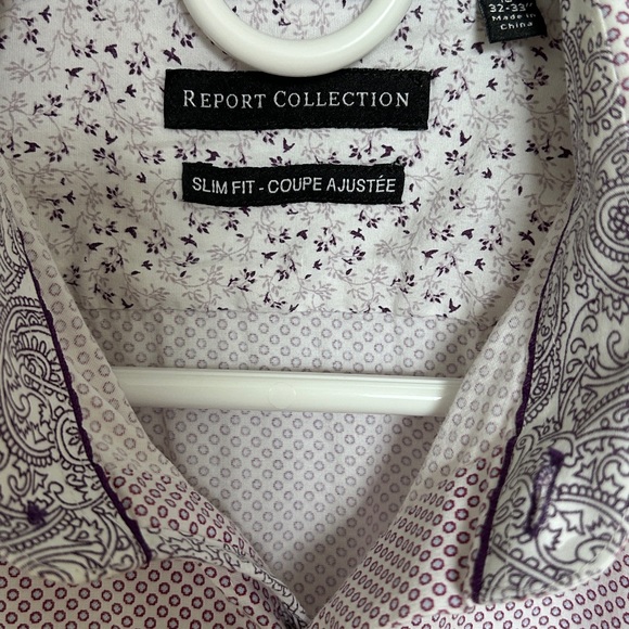 Report Collection Slim Fit Men’s Shirt - Picture 7 of 11